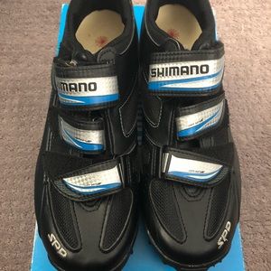 Shimano SPD Spin Cycle Shoes w Clips Sz 10.4